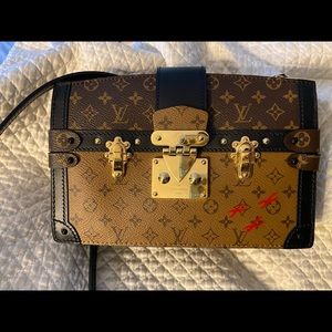 Auth Louis Vuitton Trunk Clutch New